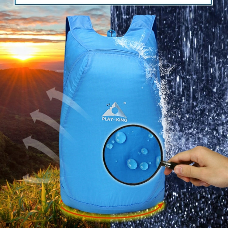 1328 Zaino ultraleggero portatile pieghevole antispruzzo da 20 litri per arrampicata all'aperto, carico massimo: 15 kg, Backpack