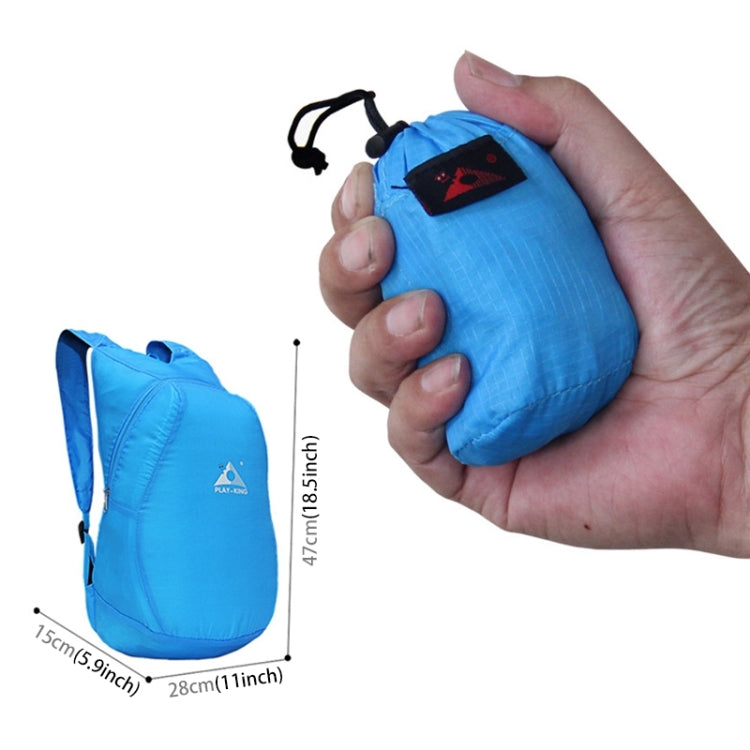 1328 Zaino ultraleggero portatile pieghevole antispruzzo da 20 litri per arrampicata all'aperto, carico massimo: 15 kg, Backpack