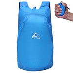 1328 Zaino ultraleggero portatile pieghevole antispruzzo da 20 litri per arrampicata all'aperto, carico massimo: 15 kg, Backpack