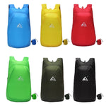 1328 Zaino ultraleggero portatile pieghevole antispruzzo da 20 litri per arrampicata all'aperto, carico massimo: 15 kg, Backpack