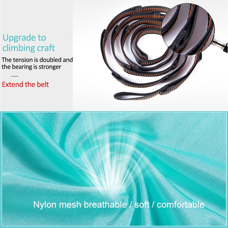 Set di amache per yoga aerea con corda elastica per allungamento delle mani per la casa