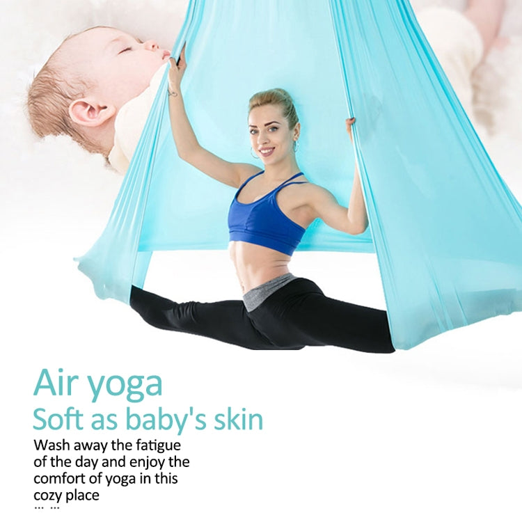 Set di amache per yoga aerea con corda elastica per allungamento delle mani per la casa