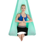 Set di amache per yoga aerea con corda elastica per allungamento delle mani per la casa