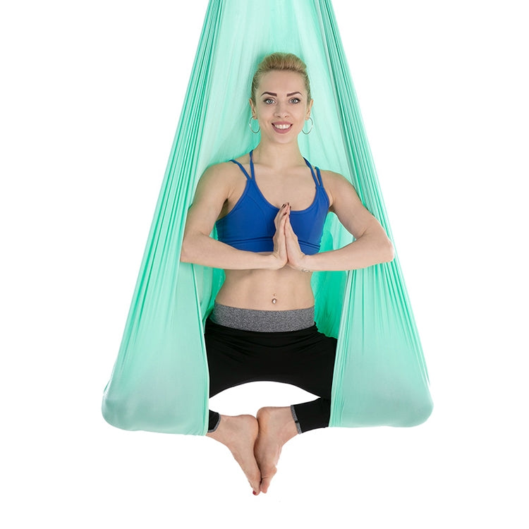 Set di amache per yoga aerea con corda elastica per allungamento delle mani per la casa