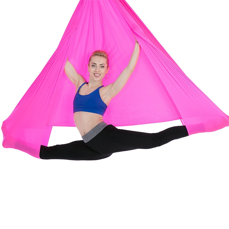 Set di amache per yoga aerea con corda elastica per allungamento delle mani per la casa