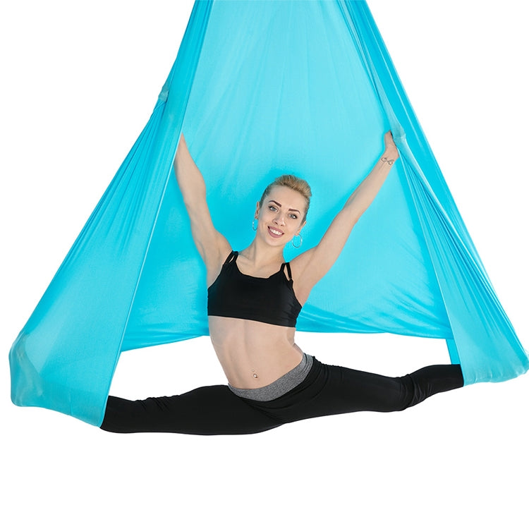 Set di amache per yoga aerea con corda elastica per allungamento delle mani per la casa