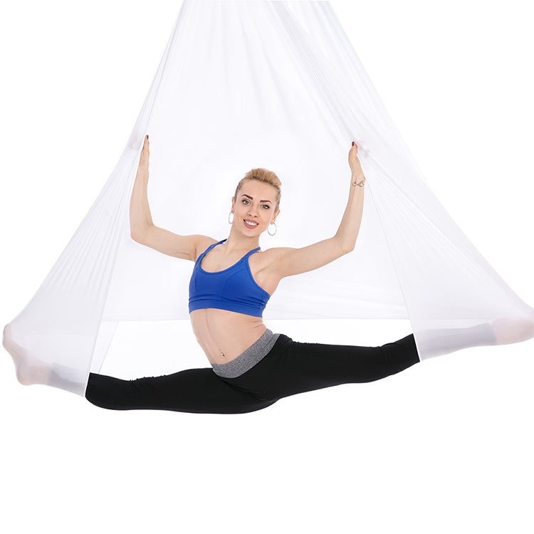 Set di amache per yoga aerea con corda elastica per allungamento delle mani per la casa