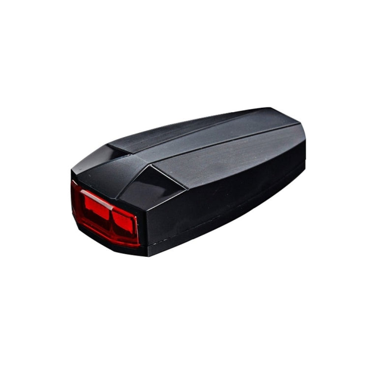 Fanale posteriore per bicicletta con allarme LED COB intelligente impermeabile IP65 impermeabile con telecomando, distanza di controllo: 1-100 m, IP65 Waterproof Taillight