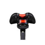 Fanale posteriore per bicicletta con allarme LED COB intelligente impermeabile IP65 impermeabile con telecomando, distanza di controllo: 1-100 m, IP65 Waterproof Taillight
