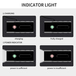Luce a LED per manubrio anteriore con ricarica USB BX2 (3 ore, perline lampada L2), 3 Hours, L2 Lamp Beads