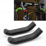 1 paio di coperture protettive in silicone per freni per bicicletta di tipo universale, Brake Covers Black