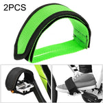 Set di piedini per pedali per bicicletta da 2 pezzi con piedino per trave con cinghie antiscivolo