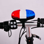 Clacson elettronico per bicicletta a 4 toni, fanale posteriore a LED per mountain bike, clacson multifunzione per bicicletta, 4 Tone Horn LED Tail Light