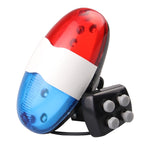 Clacson elettronico per bicicletta a 4 toni, fanale posteriore a LED per mountain bike, clacson multifunzione per bicicletta, 4 Tone Horn LED Tail Light
