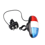Clacson elettronico per bicicletta a 4 toni, fanale posteriore a LED per mountain bike, clacson multifunzione per bicicletta, 4 Tone Horn LED Tail Light