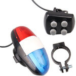 Clacson elettronico per bicicletta a 4 toni, fanale posteriore a LED per mountain bike, clacson multifunzione per bicicletta, 4 Tone Horn LED Tail Light