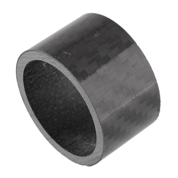 Forcella anteriore per bicicletta Serie sterzo Guarnizione in fibra di carbonio Anello di supporto per polso stelo Fibra di carbonio 3K 5 / 10 / 15 / 20mm, 4pcs /Set