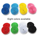 1 paio di nastri per manubrio in sughero per bicicletta sportiva per bici da strada + 2 tappi per barra, 2m Black, 2m Pink, 2m Green, 2m Grey, 2m Blue, 2m Red, 2m Baby Blue, 2m White, 2m Yellow