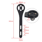 TOSEEK Supporto da tabella codici per bicicletta da strada interamente in fibra di carbonio per la serie Garmin (lucido), For Bryton Series(Gloss), For CATEYE Series(Gloss), For Garmin Series(Gloss)