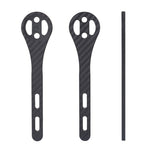 TOSEEK Supporto da tabella codici per bicicletta da strada interamente in fibra di carbonio per la serie Garmin (opaco), For Bryton Series(Matte), For CATEYE Series(Matte), For Garmin Series(Matte)