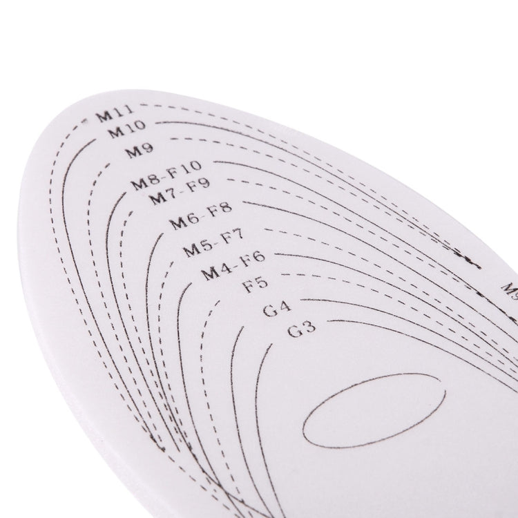 1 paio di solette in memory foam comode e personalizzabili unisex, dimensioni: 28,7 x 9,4 x 0,9 cm, dimensioni USA: 1,5-11