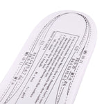 1 paio di solette in memory foam comode e personalizzabili unisex, dimensioni: 28,7 x 9,4 x 0,9 cm, dimensioni USA: 1,5-11