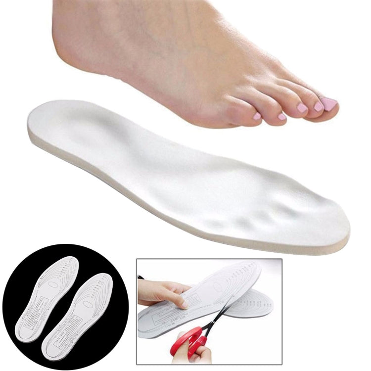 1 paio di solette in memory foam comode e personalizzabili unisex, dimensioni: 28,7 x 9,4 x 0,9 cm, dimensioni USA: 1,5-11