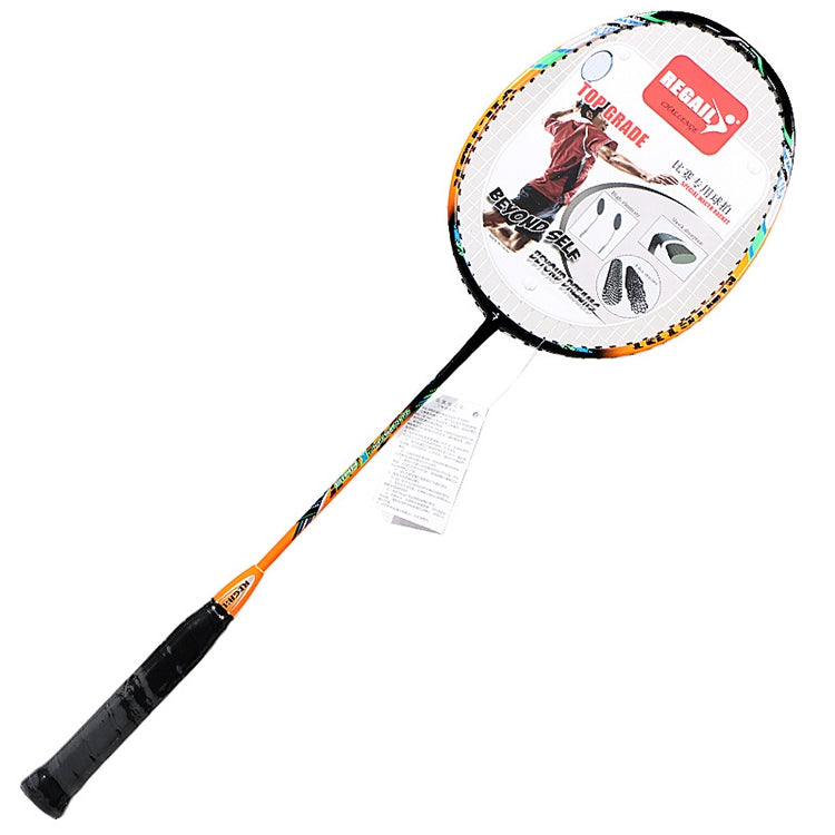 REGAIL 8019 Racchetta da badminton resistente in carbonio da 2 pezzi per principianti