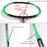 REGAIL 8019 Racchetta da badminton resistente in carbonio da 2 pezzi per principianti