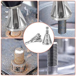 Smusso Utensile per smusso esterno per sbavatura in acciaio inossidabile Impugnatura esagonale Smusso a tre fessure, Three-slot Chamfer (Black), Three-slot Chamfer (Gold), Three-slot Chamfer (Silver)