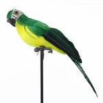 Decorazione orticola Simulazione pappagallo Simulazione Ara da 25 cm, 25cm (Green), 25cm (Blue), 25cm (Red), 25cm (Rose Red), 25cm (White), 25cm (Yellow)