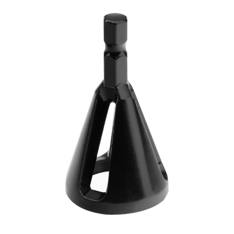 Smusso Utensile per smusso esterno per sbavatura in acciaio inossidabile Maniglia triangolare Smusso a sei slot, Six-slot Chamfer (Black), Six-slot Chamfer (Silver)