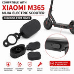 4 pezzi porta di ricarica in silicone copertura impermeabile spina antipolvere accessori per scooter elettrici per Xiaomi Mijia M365