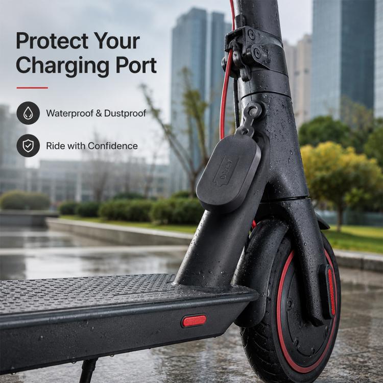 4 pezzi porta di ricarica in silicone copertura impermeabile spina antipolvere accessori per scooter elettrici per Xiaomi Mijia M365