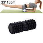 Massaggio rilassante muscolare con rullo EVA Yoga Pilates Fitness, dimensioni: 33 cm x 13 cm, 33cm x 13cm