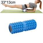 Massaggio rilassante muscolare con rullo EVA Yoga Pilates Fitness, dimensioni: 33 cm x 13 cm, 33cm x 13cm