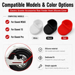 Accessori per scooter elettrici Copertura in silicone per gancio parafango posteriore per Xiaomi Mijia M365