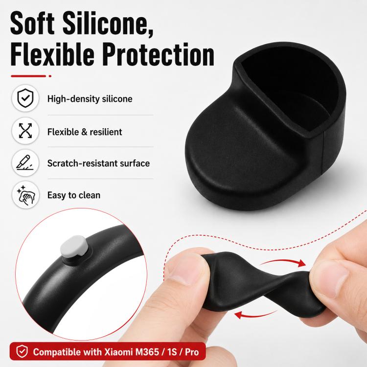 Accessori per scooter elettrici Copertura in silicone per gancio parafango posteriore per Xiaomi Mijia M365