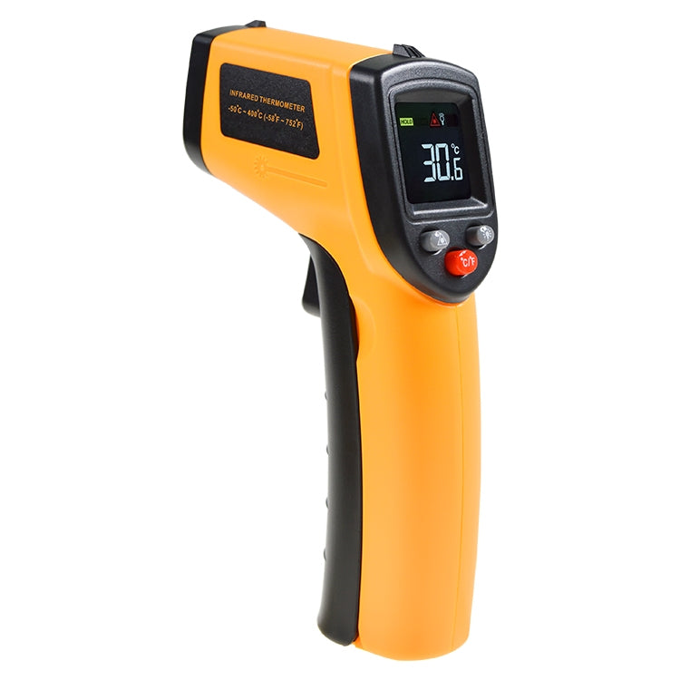 GM333 Digital Handheld Laser Point Infrared Thermometer, Temperature Range: -50-400 Degrees Celsius, GM333