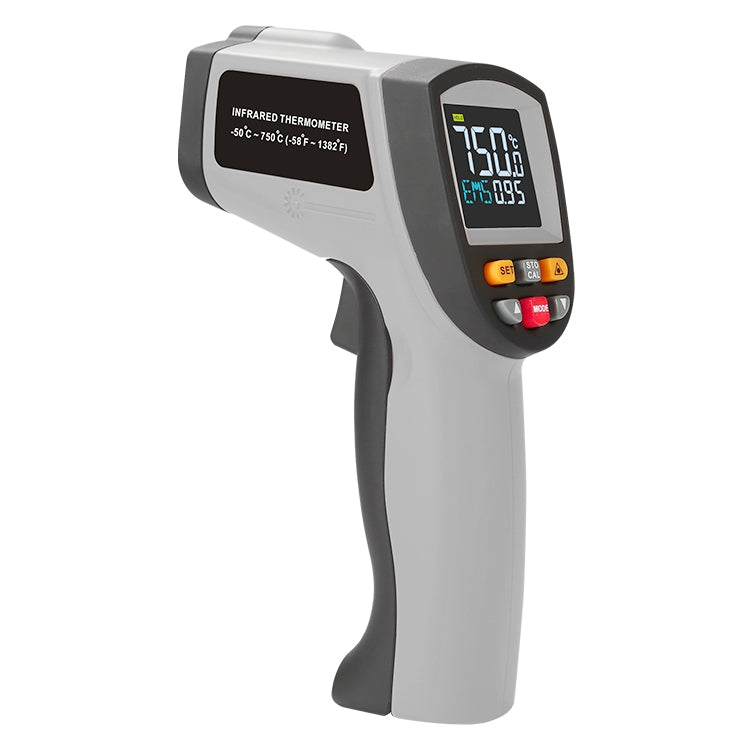 GT750 Digital Handheld Laser Point Infrared Thermometer, Temperature Range: -50-750 Celsius Without Battery, GT750