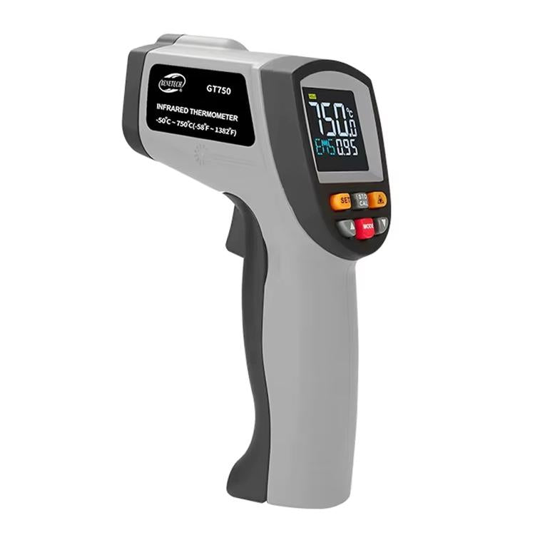 GT750 Digital Handheld Laser Point Infrared Thermometer, Temperature Range: -50-750 Celsius Without Battery, GT750