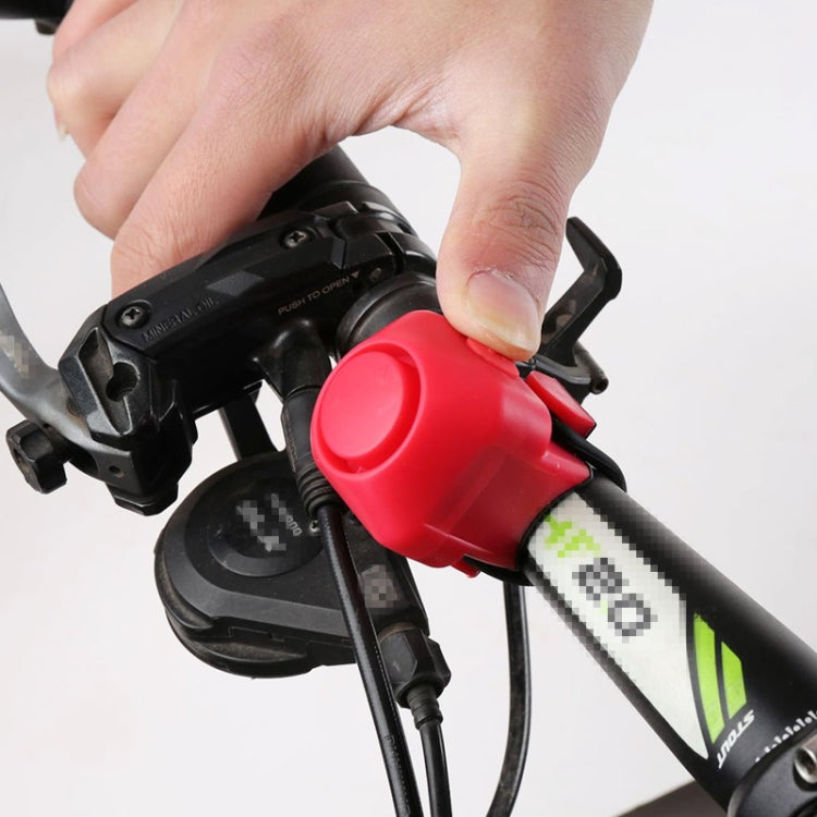 Clacson elettrico per bicicletta, con campanello, Bicycle Electric Horn(Red), Bicycle Electric Horn(Blue), Bicycle Electric Horn(Black)