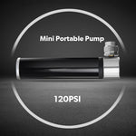 Mini pompa manuale portatile in lega di alluminio per bicicletta, Inflator Black, Inflator Red, Inflator Silver