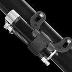 Mini pompa portatile manuale in lega di alluminio per bicicletta + toppa per pneumatici senza colla + leva per pneumatici a forma di pesce, Inflator + Glue-free Tire Patch + Fish-shaped Tire Lever Black                                                  ...