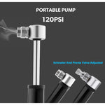 Mini pompa portatile manuale in lega di alluminio per bicicletta + toppa per pneumatici in plastica senza colla + leva per pneumatici, Inflator + Plastic glue-free tire patch + Tire lever Black, Inflator + Plastic glue-free tire patch + Tire lever Red ...