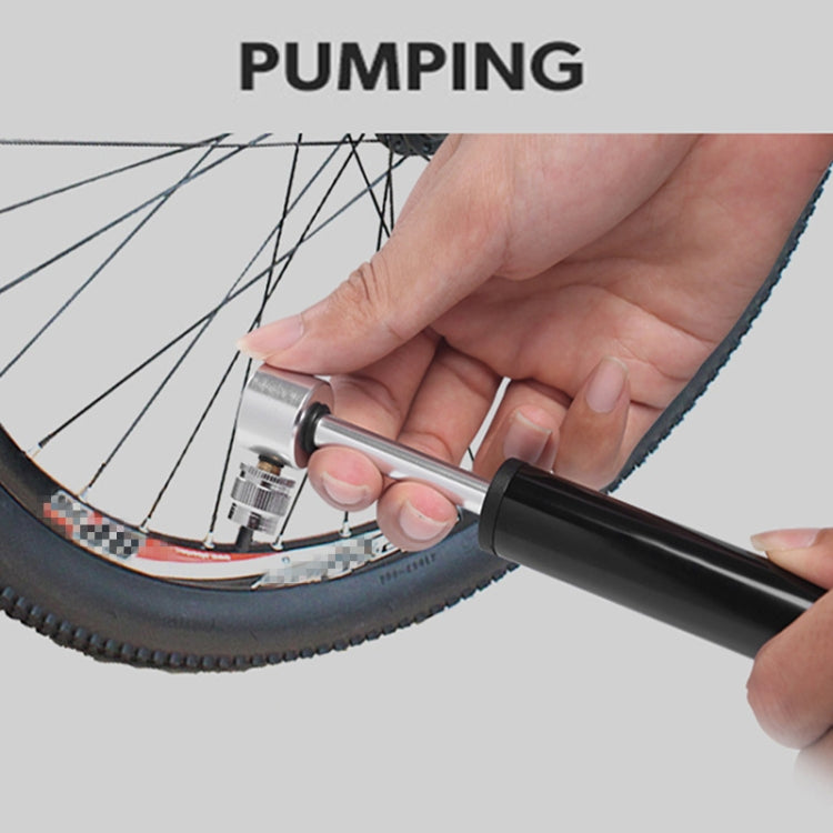 Mini pompa portatile manuale in lega di alluminio per bicicletta + toppa per pneumatici in plastica senza colla + leva per pneumatici, Inflator + Plastic glue-free tire patch + Tire lever Black, Inflator + Plastic glue-free tire patch + Tire lever Red ...