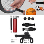 Mini pompa portatile manuale in lega di alluminio per bicicletta + toppa per pneumatici in plastica senza colla + leva per pneumatici, Inflator + Plastic glue-free tire patch + Tire lever Black, Inflator + Plastic glue-free tire patch + Tire lever Red ...