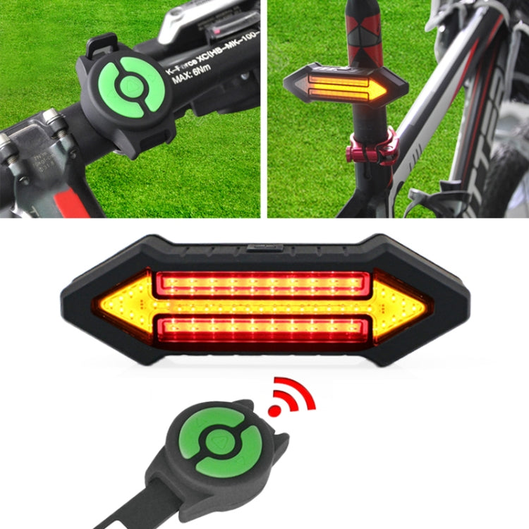 Luce posteriore per bicicletta con telecomando wireless