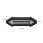 Luce posteriore per bicicletta, telecomando wireless intelligente, indicatore di direzione, Turn Signal Warning Light