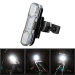 Lampada posteriore a LED ricaricabile USB per bicicletta
